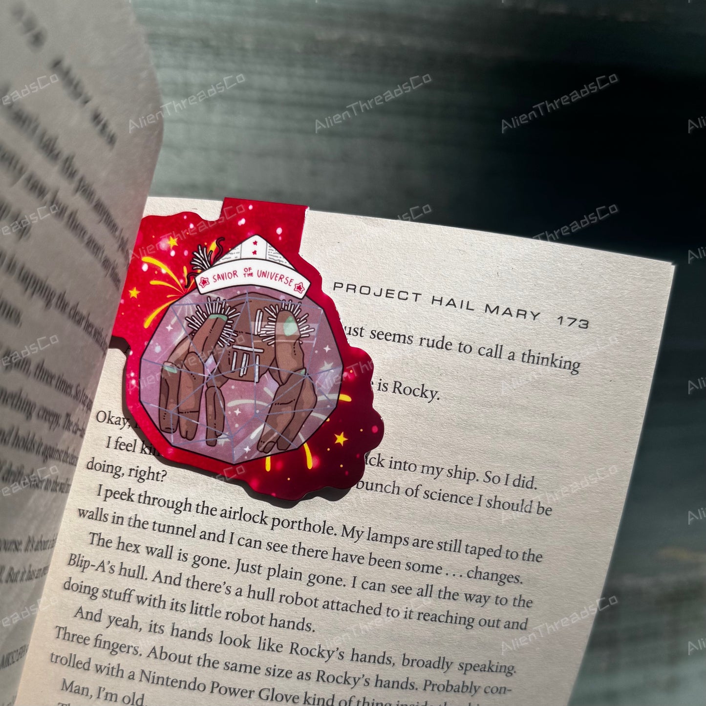 Savior Of The Universe ~ Magnetic Bookmark