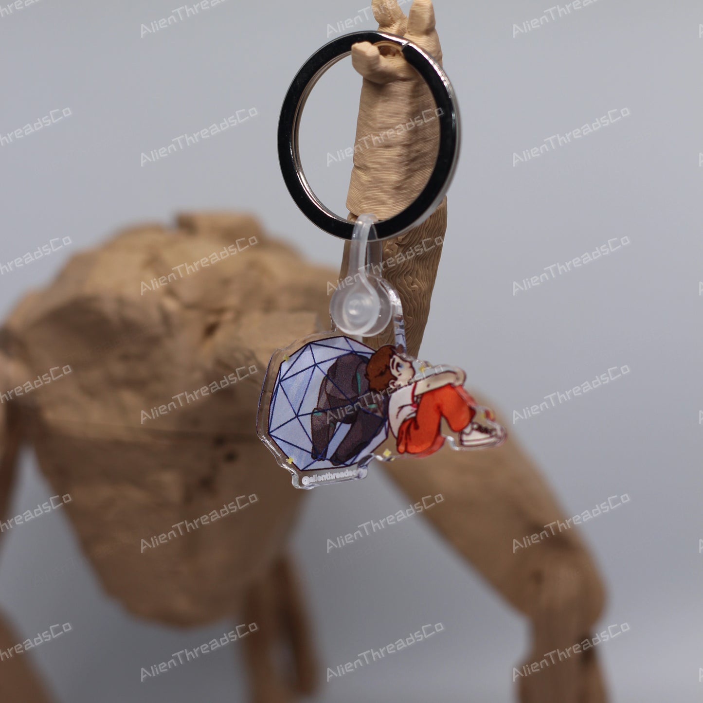 Grace + Rocky Save Stars ~ Mini Keychain