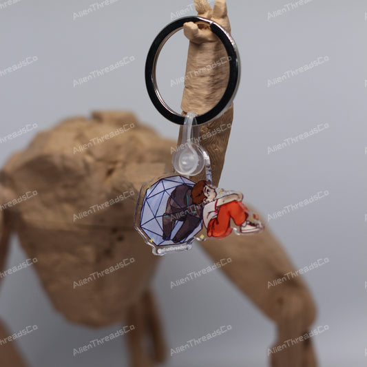 Grace + Rocky Save Stars ~ Mini Keychain