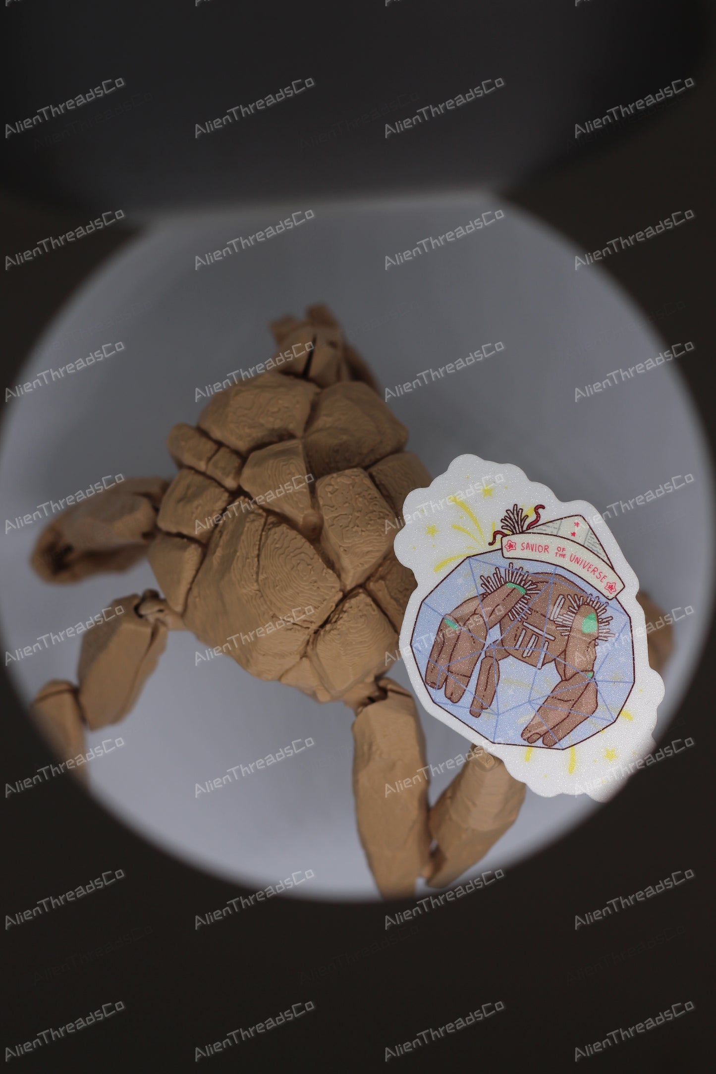 Savior Of The Universe ~ Glitter sticker